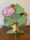 Apple Tree Standing Display, Wood, Apple Of His Eye, Farmhouse Chic Grannycore Model
