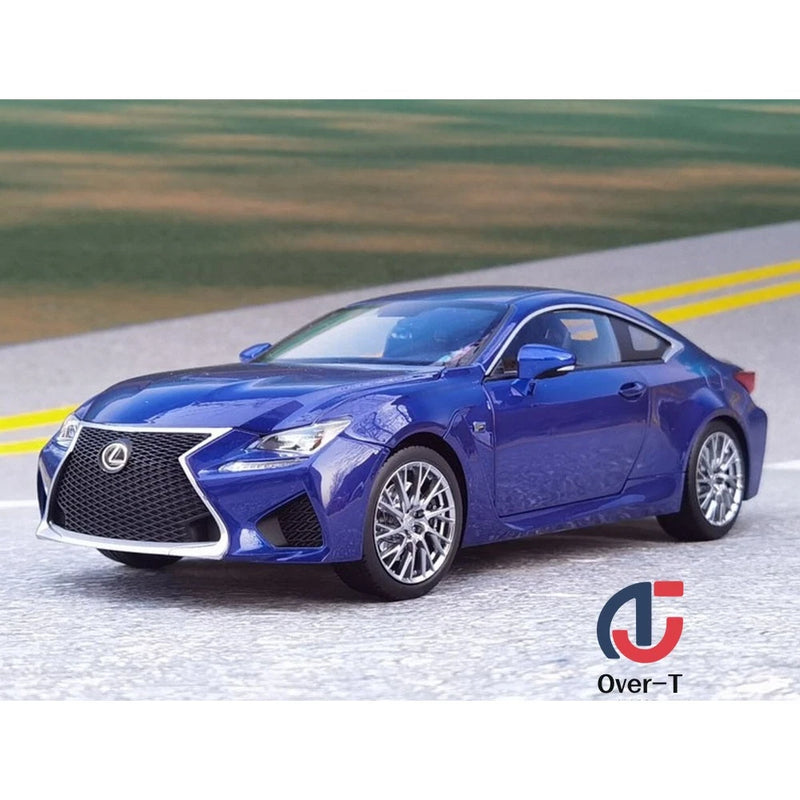 1:18 Lexus RC F Blue Limited Diecast Model Collectible Gift NIB Model