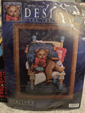 Mr Bear Cross Stitch Kit 5611 Designs For The Needle Hometown 14x16 M ? Ours Model