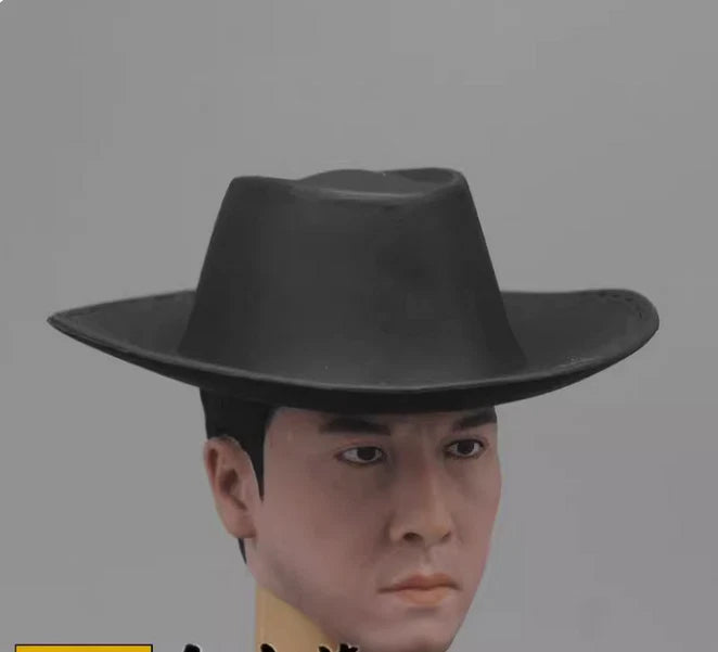 1/6 Scale Soldier Western Cowboy Hat Top Hat Sun Hat Model for 12" new Model