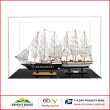 Clear Acrylic Collector's Display Box for Figurines and Toys, Easy to Assemble Model