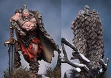 28mm Resin Figure Bress the Old Barbarian Unassembled Unpainted Model