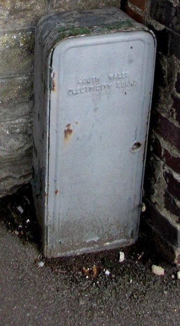 Photo 6x4 Relic of the South Wales Electricity Board in Ogmore Vale  c2018 Model