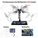 Seraphim Feather Effect Unit + Base for RG 1/144 XXXG-00W0 Wing Zero Custom EW Model