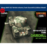 Meng WWT-017 British Infantry Tank Churchill Q Edition Assembly Model Kits Model