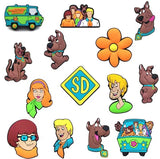 Scooby-Doo Themed Shoe Charms for Crocs Shoes (Set of 14) Charms