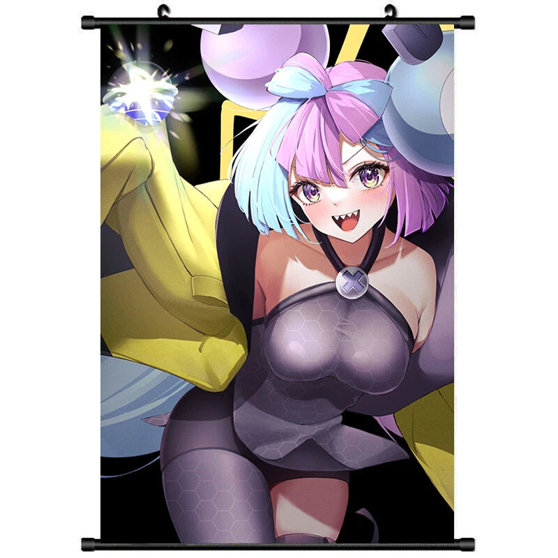 Board Card Game Pokemon iono 3433 Scroll Poster Wall Art Picture 60X90CM Model
