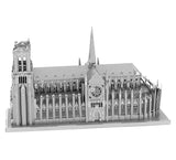 Fascinations ICONX NOTRE DAME de PARIS 3D Metal Earth Steel Laser Cut Model Kit Model