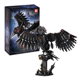 1018PCS Mechanical Raven Building Blocks Kit DIY Bird Model Toy for Adults US Model