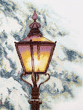 DIY Needlepoint Kit Snow light Cross-Stitch Craft Set for Home Decor Model