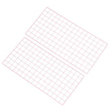 31.5"x16" Wire Grid Panel, 2 Pack Wall Grid Decorative Board Photo Display Pink Model