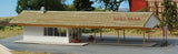 GCLaser 311 N Scale  Lou's Drive In Wood Kit Model