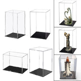 Transparent Acrylic Display Box Dustproof Protection Figurine Model Toy Showcase Model