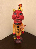 Hawk Art Devil Vintage Halloween Figurine Light Up Eyes Mouth Display Untested Model