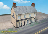 Z Scale Building - Pub / Restaurant (Cover Stock PRE-CUT Paper Kit) BIZ2 Model