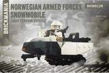 Brickmania Kit - Norwegian Armed Forces Snowmobile LTV (BKM8129) Model