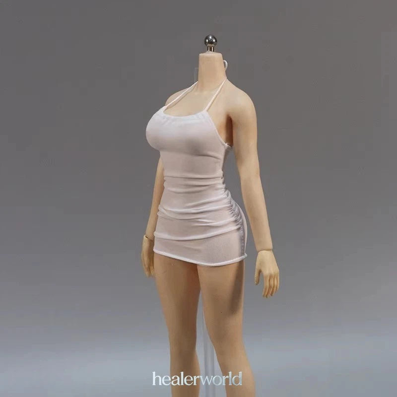 Female  1/6 Sling Tight Dress Model Fit For 12" Action Figure Model