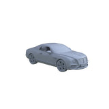 3D Printed Bentley Unpainted Car Model Kit for Diorama & Collector LYTA001 1/160 Model
