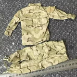 SH08  1/6 Scale   sand Coat pants clothes - Uniform Model clothes Model