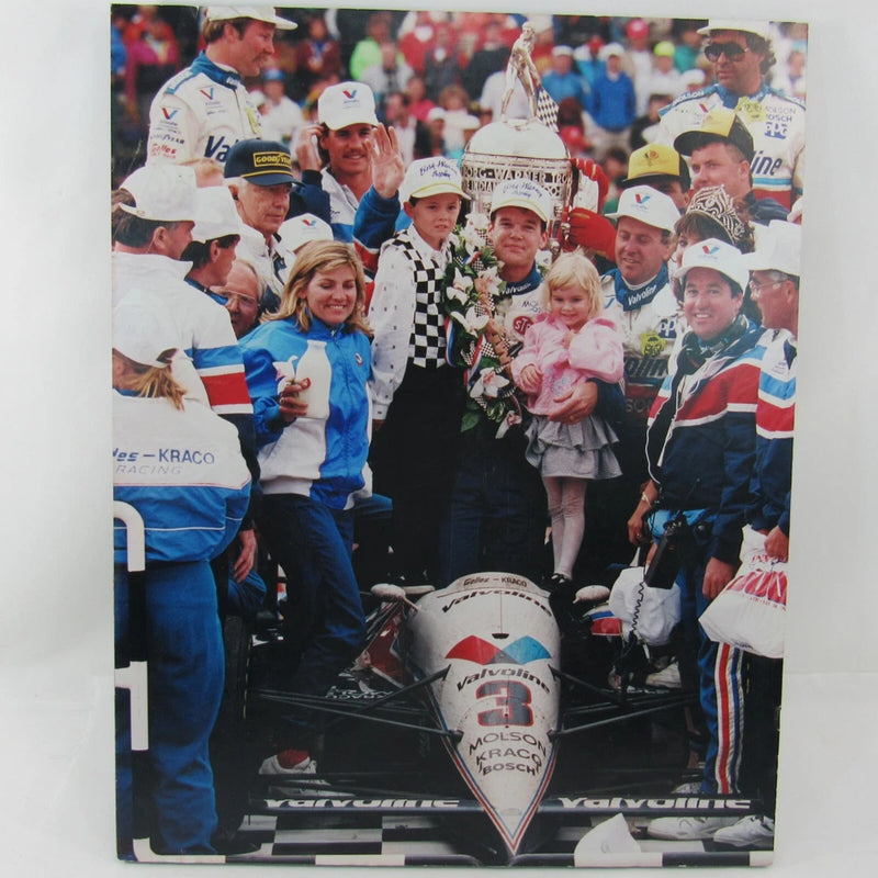 Al Unser Jr. 1992 Indy 500 Victory Circle Posterior Print 16 x 20 Foam Board Model