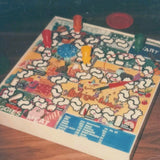 Vintage Polaroid Photo Food Theme Board Game Childrens Toys Found Art Snapshot Model