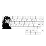 75Key PBT Keycaps Original Height for Mechanical Keyboard Office &Game Catoon Model