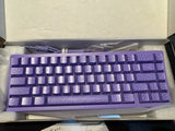 Wireless Purple XVX M67 Jadestone 65% QMK /Via Keyboard IMD Keycaps Keyboard Model