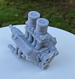 Pontiac 455 V8 Engine Tunnel Ram Naturally Aspirated 1 24 Scale Hot Rod Model Model