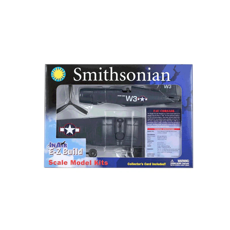 SMITHSONIAN InAir E-Z Build F4U Corsair 1:48 Scale Model Kit Vought F4U Corsair Model
