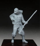 1/32 Scale Civil War Soldier Resin Model Historical Figure with Rifle Unassemble Model