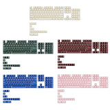 120Keys Keycap Original Profile Double Shot ABS Semi Transparent Keycap for Model