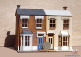 1:48 Dollshouse Miniature Bills Victorian London House DIY KIT model Model