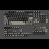 Brown APES Cherry Profile PBT+PC Material Doubleshot Keycap Set Model