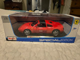 Maisto Special Edition Ferrari 348ts 1989 1:18 Diecast Model Car Red/Black Model