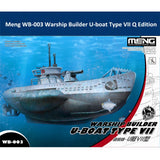 Meng WB-003 Warship Builder U-boat Type VII Q Edition Assembly Model Kit Model