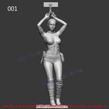 Padme in Handcuffs 1/6 Unpainted Model Kit Unassembled 3D Printing 35cmH 001 Ver Model