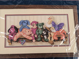 Sunset Counted Cross Kit BEST BUDDIES 13661 Stuffed Animals Plushies SEALED 1998 Model