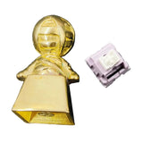 Brass Mummy Keycap and Switches Set for Mechanical Keyboards Upgrades Model