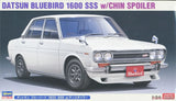 Hasegawa 1/24 Datsun Bluebird 1600 SSS w/ Chin Spoiler Plastic Model Kit 20468 Model