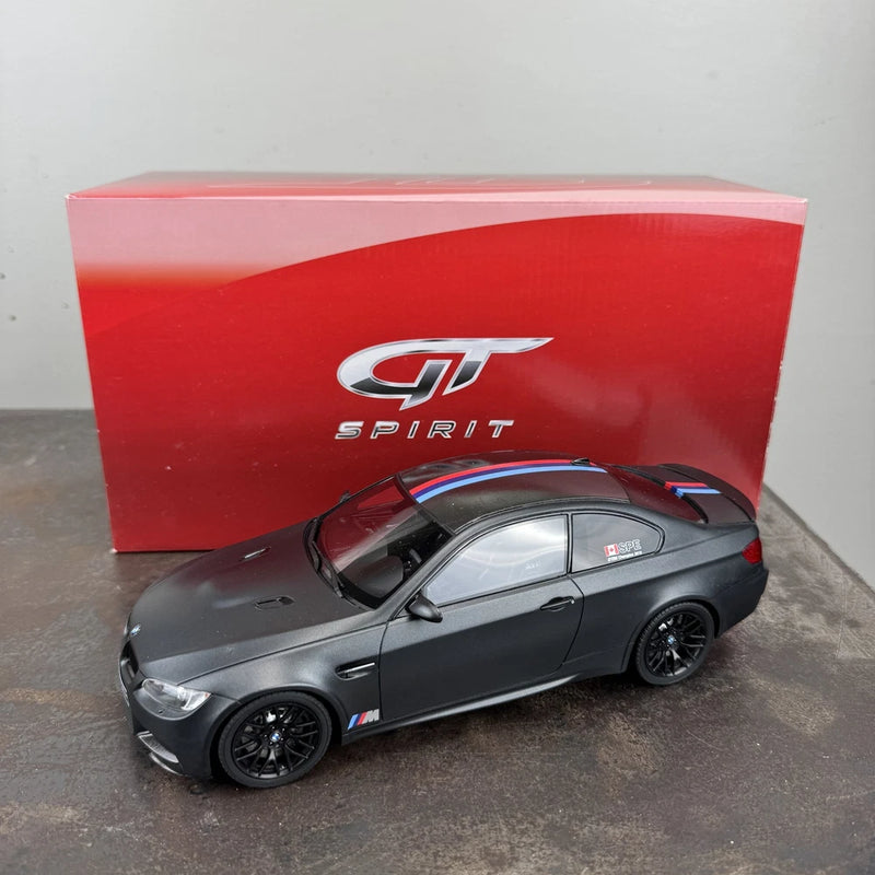 GT SPIRIT 1/18 Scale BMW M3 E92 DTM Champion Resin Model Car BLACK Model
