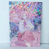Sakura PR Premium Waifu Card Anime Girl Wall Art Oversized Board A5 Model
