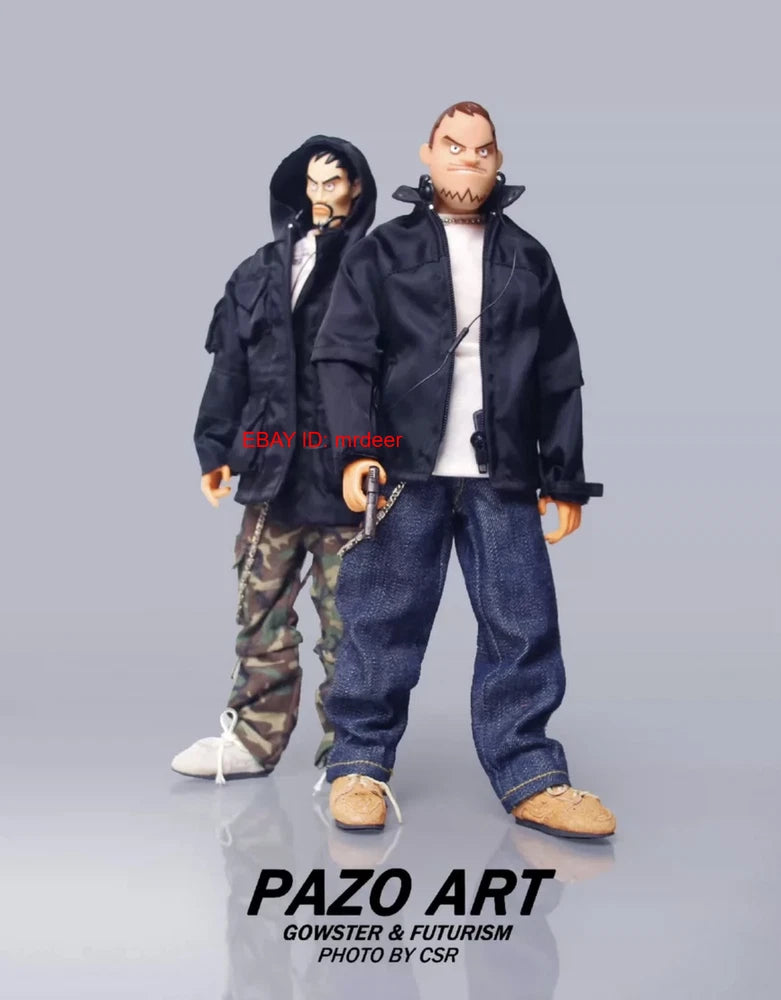 Pazoart * Hottoys 1/6 Pazo Art Gowster Futurism Figures Model Toys Rare Model