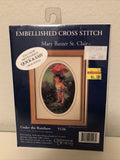 Under the Rainbow Fairy Full Color Printed Cross Stitch Kit Candamer Designs Model