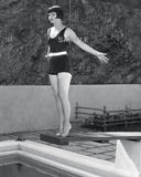 LOUISE BROOKS on Her Diving Board Photo   (239-A ) Model