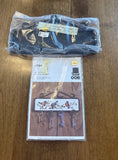 RARE OOE OEHLENSCHLAGER NEEDLEPOINT KEY HOLDER KIT ~DIY PROJECT~NOS ~DENMARK Model