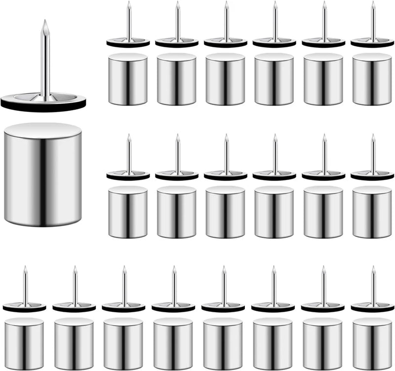 20 Sets Magnetic Pushpins, Magnet Thumbtack, Poster and Photo Hangers for Walls Model