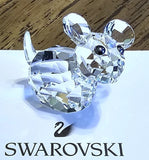 ?? Swarovski Crystal 2006 L.E. Lovlots "Pioneers" Harry the Mouse Figurine, Logo Model