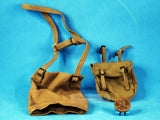 1:6 Action Figure Model WW2 US Army Marine Airborne Parachute Ammo Bag DA100 Model