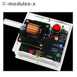 DIY Electric Magnetic Transmitter Kit Soldering Learn Electronics Kit + Case New Model