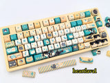 Zenless Zone Zero Asaba Harumasa Key Caps PBT Keycaps for Mechanical Keyboard Model